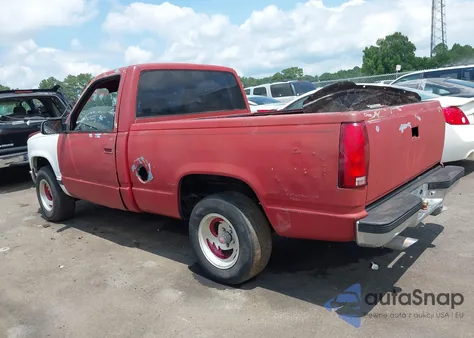 1990 GMC Sierra C1500 из США, поврежденный, VIN 1GTDC14K2LZ541447